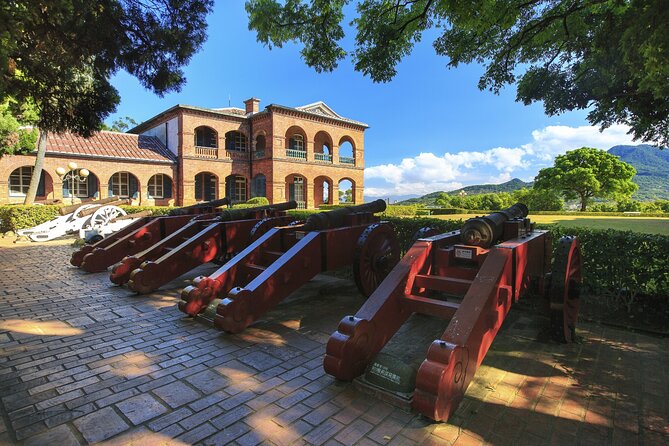 9 Hour Tamsui Historic Site and Beitou Hot Spring Culture Tour - The Little White House brings in colonial-era elegance
