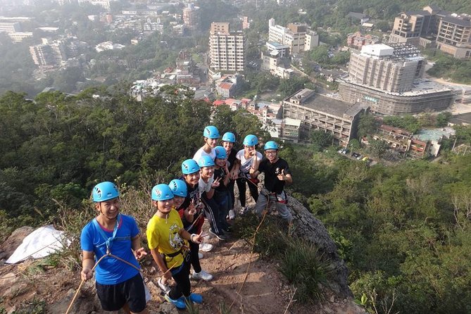 Half day rock climbing and rappelling experience just in Taipei city, Taiwan - The 30-minute walk to the rocks