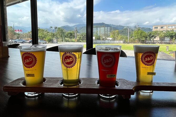 Private Taipei Day Trip: Kavalan Whisky, Yilan Craft Beer & Beach - One hour at Jim & Dad’s Brewing Company