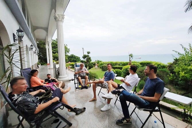 Sunset Dinner on Monkey Mountain - Conversation about life in Taiwan