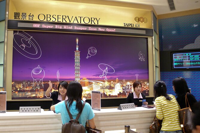 Taipei 101 Observatory Ticket - The fast elevator to floor 89