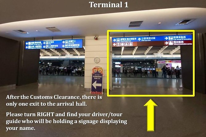 Taipei Private Transfer: Taiwan International Airport to Keelung Cruise Port - From Taoyuan Airport arrivals to the Keelung terminal