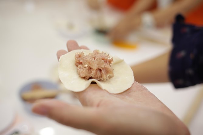 Xiao Long Bao & Boba Tea Cooking Class in Taipei - Making the dough and shaping the dumplings