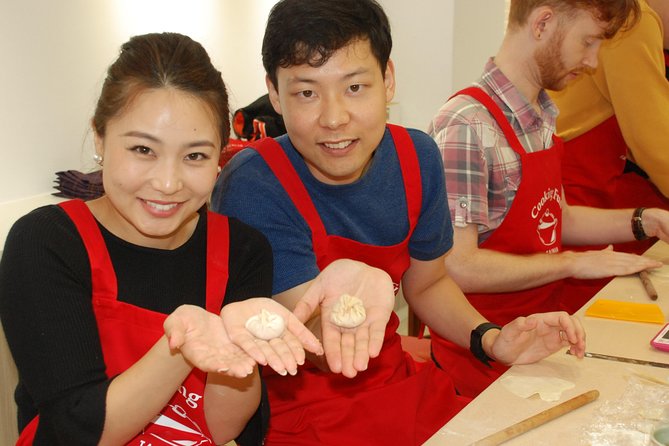 Xiao Long Bao, Chicken vermicelli with mushroom and sesame oil, Tofu strips salad, Bubble milk tea. Taiwan Traditional Delicacies Experience-A (Taipei Cooking Class) - What this Taipei cooking class actually offers