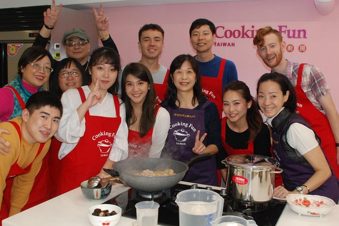 Xiao Long Bao, Chicken vermicelli with mushroom and sesame oil, Tofu strips salad, Bubble milk tea. Taiwan Traditional Delicacies Experience-A (Taipei Cooking Class) - Starting with Taiwanese home-style cooking