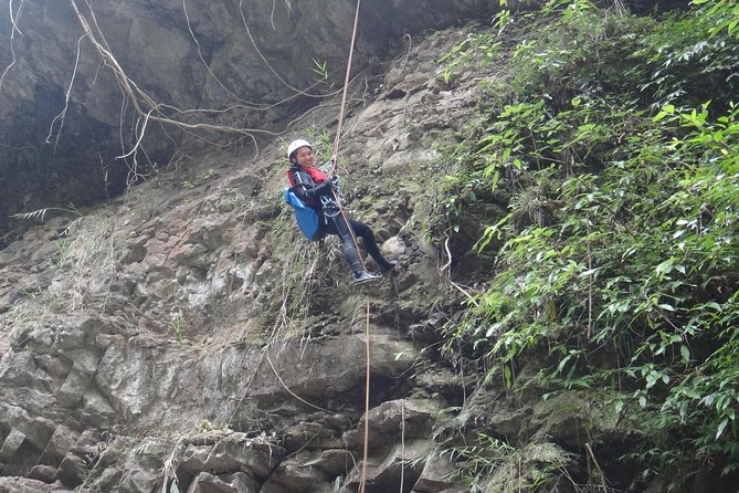 Yi-Hsin creek canyoning in northern Taiwan - The walk back may be the hardest part